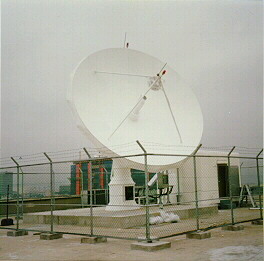 8m 지구국 위성안테나 - YOKE & TOWER형 | 하이게인