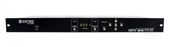 ST-1000HD Rack Type  HD 위성방송수신기 19인치 렉타입  에스비테크  sbtech.kr