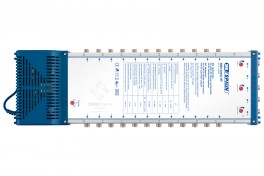 SMS 52403 NF  Premium Class  Compact multiswitch for 4 SAT IF signals and terrestrial 5 in 24 out  passive return path and active forward path  Synchronous level adjuster for Low - and High - Band 0  -12dB  SPAUN  www.sbtech.kr