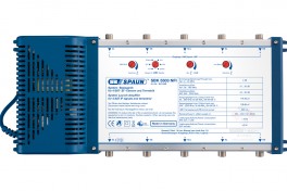 SBK 5503 NFI  System Launch Amplifier for large distribution networks 4 SAT IF signals and terrestrial  Power Class  Passive return path 5  65MHz  CATV compatible forward path in Push - Pull - Technology  SPAUN  www.sbtech.kr