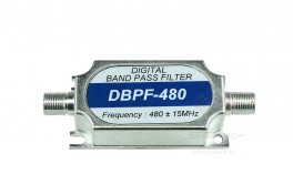 DBPF-480  지상파 디지털방송용 채널필터  465  495 MHz  채널 14  18번  RFI 및 EMI 차폐 효과 우수  sbtech.kr